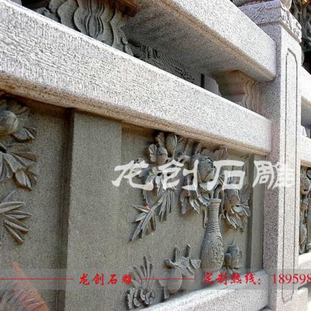 石雕欄桿護(hù)欄 福建大理石欄桿廠家